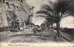 Italy Italia GEnova CPA Circonvallazione has marer