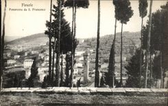 Italy Italia Fiesole CPA Panorama da S Francesco