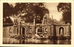 Landhaus Pamphili Giuchi Italien-Italien Rom CPA von acqua Idiot cascate