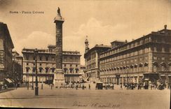 Marktplatz Colonna Italien-Italien Rom CPA