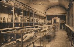 Italy Italia Pompei CPA Interno del Museo