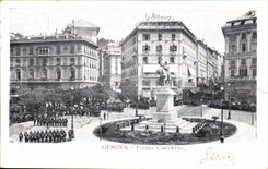 Italy - Italy - Genova - Genoa - Piazza Corvetto - CPA