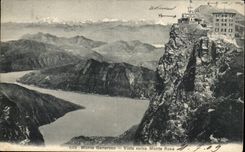 Italy - Italy - Lombardy - Lombardy - Assemble Generoso - Vista back Monte Rosa - CPA