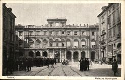 CPA Italie Italia Torino Palazzo Municipale