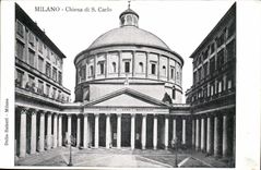 CPA Italy Italia Milano Chiesa di S Carlo