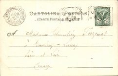 CPA Italy Italia Cornigliano Raggio Villa