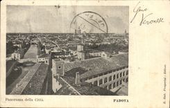 CPA Italy Italia padova Panorama della Citta