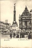 Belgie Belgium Brussels CPA the Anspach monument