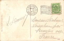 Belgie Belgium Brussels CPA Column of Congers