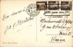 Italy Italia CPA GEnova Castello Mackenzie