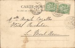 Puy de Dome- Bourboule- der Felsen der Feen--CPA