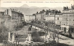 Allgemeiner Garten Blaise Pascal und Puy de Dome Puyde Dome- Clermont-ferrand--CPA