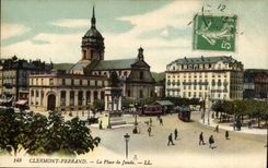 Puy de Dome- Clermont-ferrand der Ort von Jaude --CPA