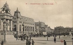 Puy de Dome- Clermont-ferrand der Ort von Jaude --CPA