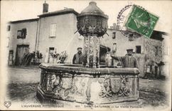 Puy de Dome- Holy Saturnin the Fontainet-CPA Old woman