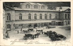Puy de Dome- the Mount Gilds Establishment of the Baths - - CPA