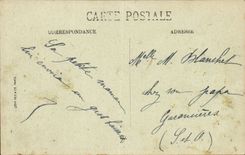 Puy de Dome- the Mount Gilds Michel Place and Hydropathic establishment - CPA Ane donkey