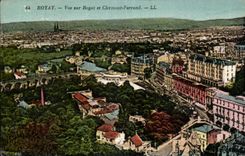 Puy de Dome- Royat- Seen on Royat and Clermont-Ferrand - CPA