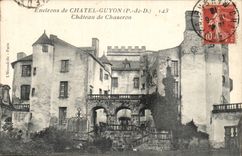 Puy de Dome- Chatel-Guyon- Castle of Chazeron - CPA