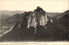 Puy de Dome- Surroundings of Mount Gilds the Sanadoire Rock--CPA