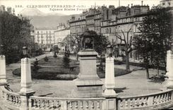 Allgemeiner Garten Blaise Pascal Puyde Dome- Clermont-ferrand LStatue---CPA