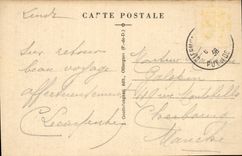 Puy der Haube-Clermont-Ferrand Ansicht uber den Ort von Jaude- die Strasse Blatin und Puy der Haube-CPA