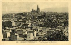 Ansicht Puyde Dome- Clermont-ferrand von Montfujet-CPA