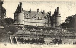 Puy de Dome- Surroundings of Vichy Castle dimensions gardens-CPA