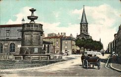 Puy de Dome- Riom-Vue generale-automobile-CPA