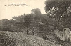 Puy de Dome- Castle of Murols-Altitude 929m t-CPA