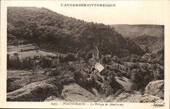 Puy de Dome- Pontgibaud- the Village of Montfermy-CPA