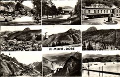 Puy de Dome- the DoreParc Mount of the Thermal-Sancy Casino-Etabl Capuchin and Funicular-Teleforique - CPA