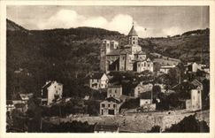 Puy de Dome- Saint-Nectary-The-Baths-The Church - CPA