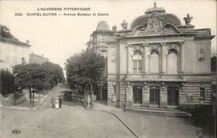 Puy de Dome- Chatelguyon- Baraduc Avenue and Casino-CPA
