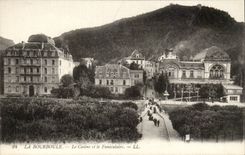 Puy de Dome- Bourboule it Casino and the Funicular-CPA
