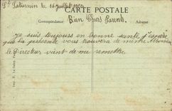 Puy de Dome- Royat Baths the old Church seen from of the road of the valley - CPA