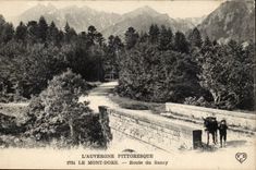 Puy de Dome- the Mount Gilds Road of the Sancy-ass--CPA