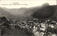 Puy de Dome- the Mount Gilds Seen on the Church-CPA