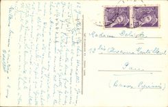 Puy de Dome- Bourboule- View on the Casino-CPA