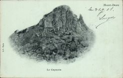 Puy de Dome- the Mount Gilds - the Capuchin-CPA