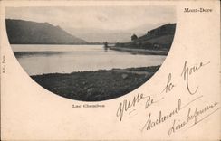 Puy de Dome- the Mount Gilds - Lake Chambon-CPA