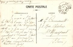 Puy de Dome- Castle of mauzun- Seen of the two principal towers of the central enclosure of the castle-CPA