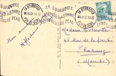 Puy de Dome- die bourboule- gesehene AllgemeinStation thermisch und Tourist - Alt 852 m-CPA