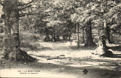 Puy de Dome it Mount Gild-Path of the Capuchin-CPA