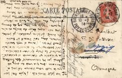 Puy de Dome - die Einfassung vergoldet - Strasse von Sancy und die Nadeln des Teufels - Esel - Esel - CPA