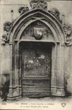 Puy de Dome - Besse - Main door of the Castle of the queen Margot XV century - CPA