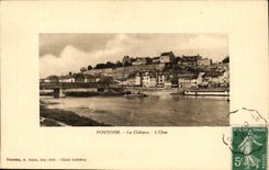 Valley of Oise- Enghien-the-Baths the Castle Oise - CPA