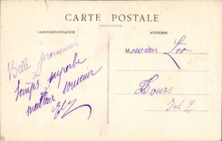 Valley of Oise- Enghien-the-Baths Tranformees during the war Wound Military and the Garden - CPA