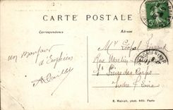 Valley of Oise- Enghien-the-Baths Gardens of the Casino - CPA