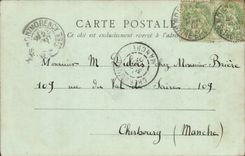 Valley of Oise- Montmorency- Train station - CPA